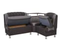 Rodnik Eckbank Samba NEW Grau Gepolstert mit Stauraum Bild 1