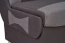 Rodnik Eckbank Samba NEW Grau Gepolstert mit Stauraum Bild 4