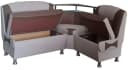 Rodnik Eckbank Samba NEW Gepolstert Braun Stauraum Ablage Bild 3