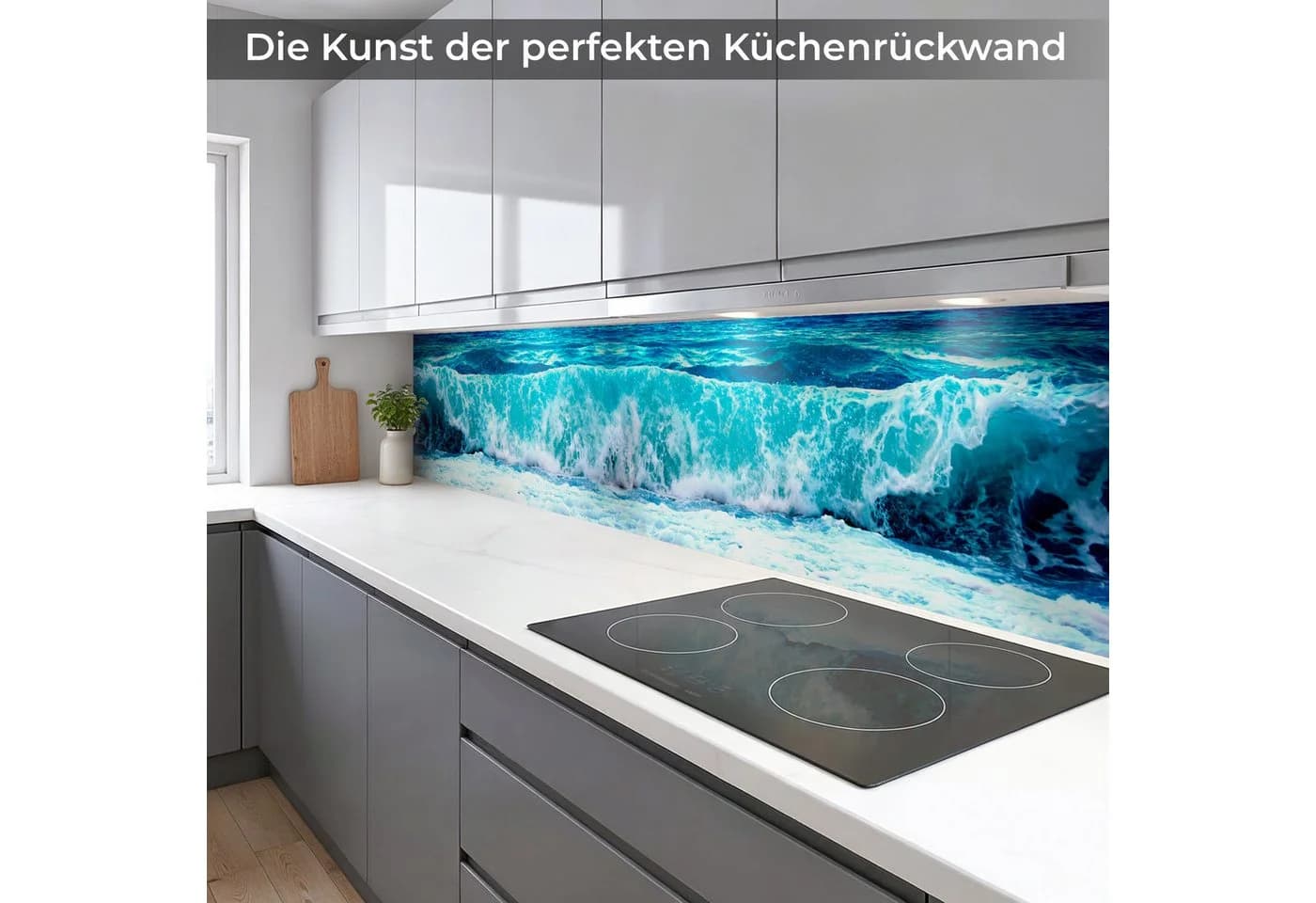 Rodnik Küchenrückwand Ozeanwelle ABS Blau - Bild 3