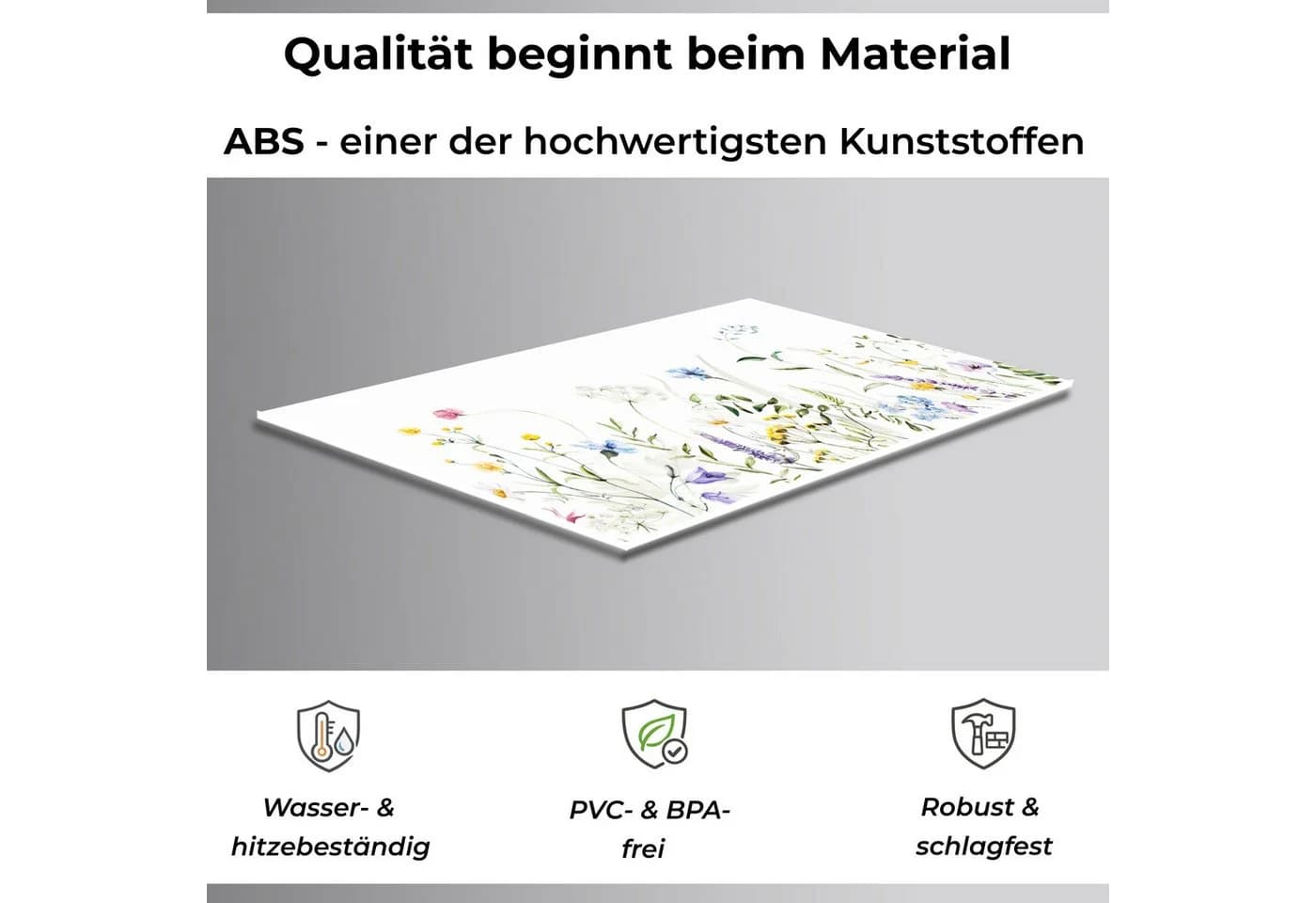 Rodnik Küchenrückwand Sommerblumen ABS-Platte Direktdruck - Bild 3