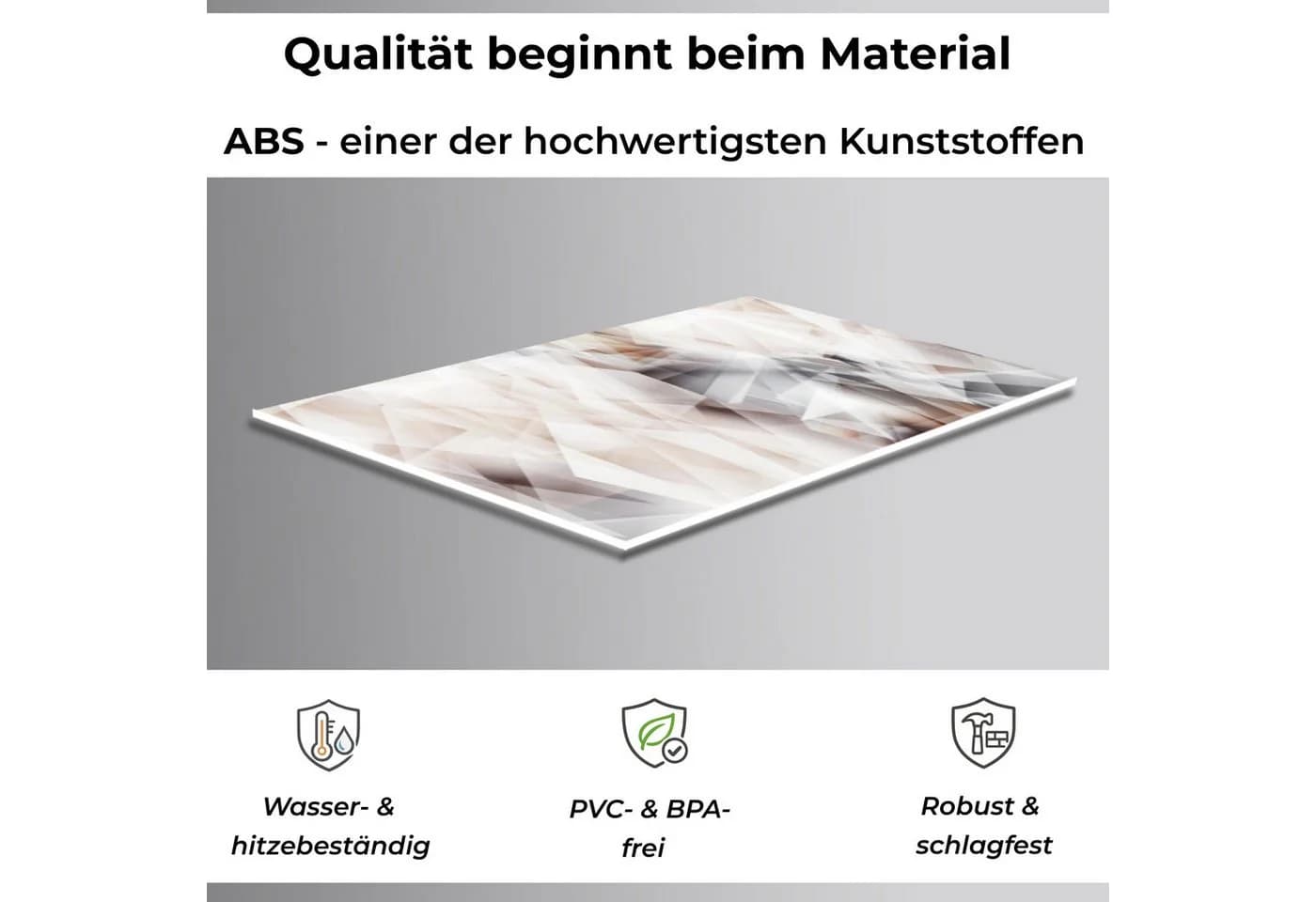 Rodnik Küchenrückwand Bergkristalle ABS-Platte - Bild 3