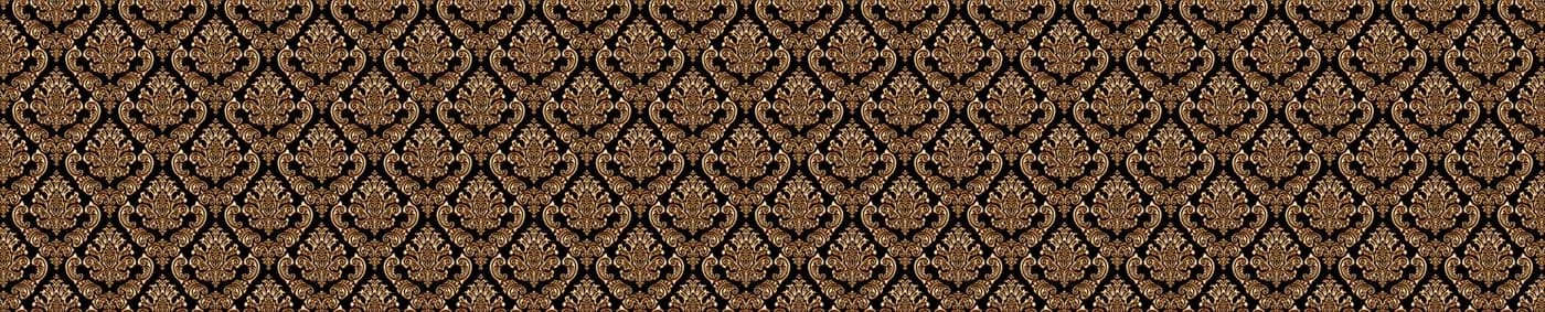 Rodnik Küchenrückwand Schwarz Gold Barock ABS-Platte - Bild 4