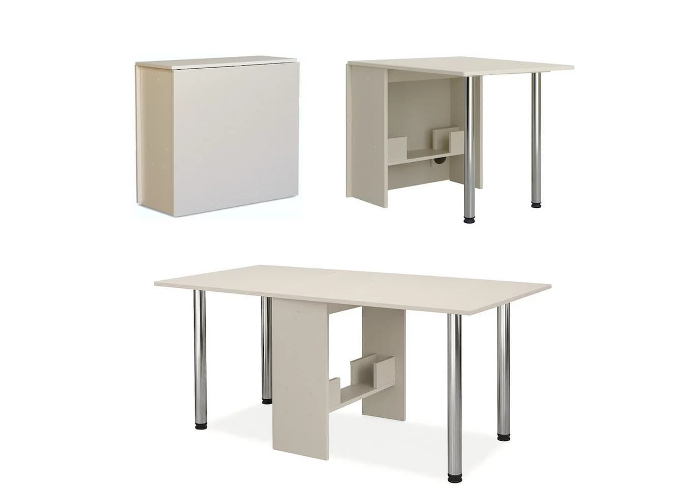 Rodnik Esstisch Amelie Klappbar Beige - Bild 2