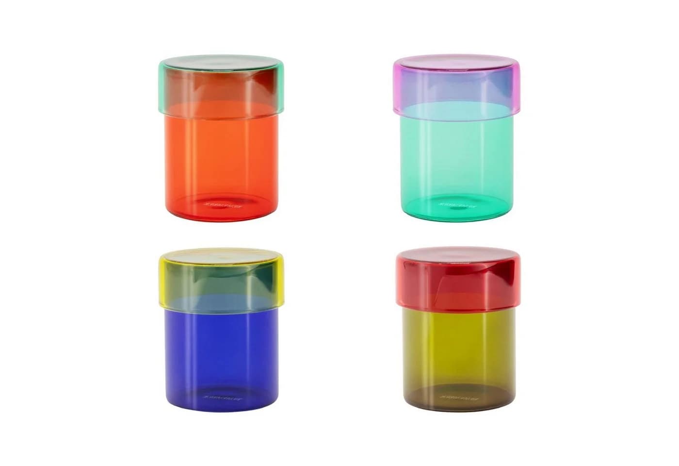 Remember Vorratsdose Cosima 4er Set Glas Bunt - Bild 2