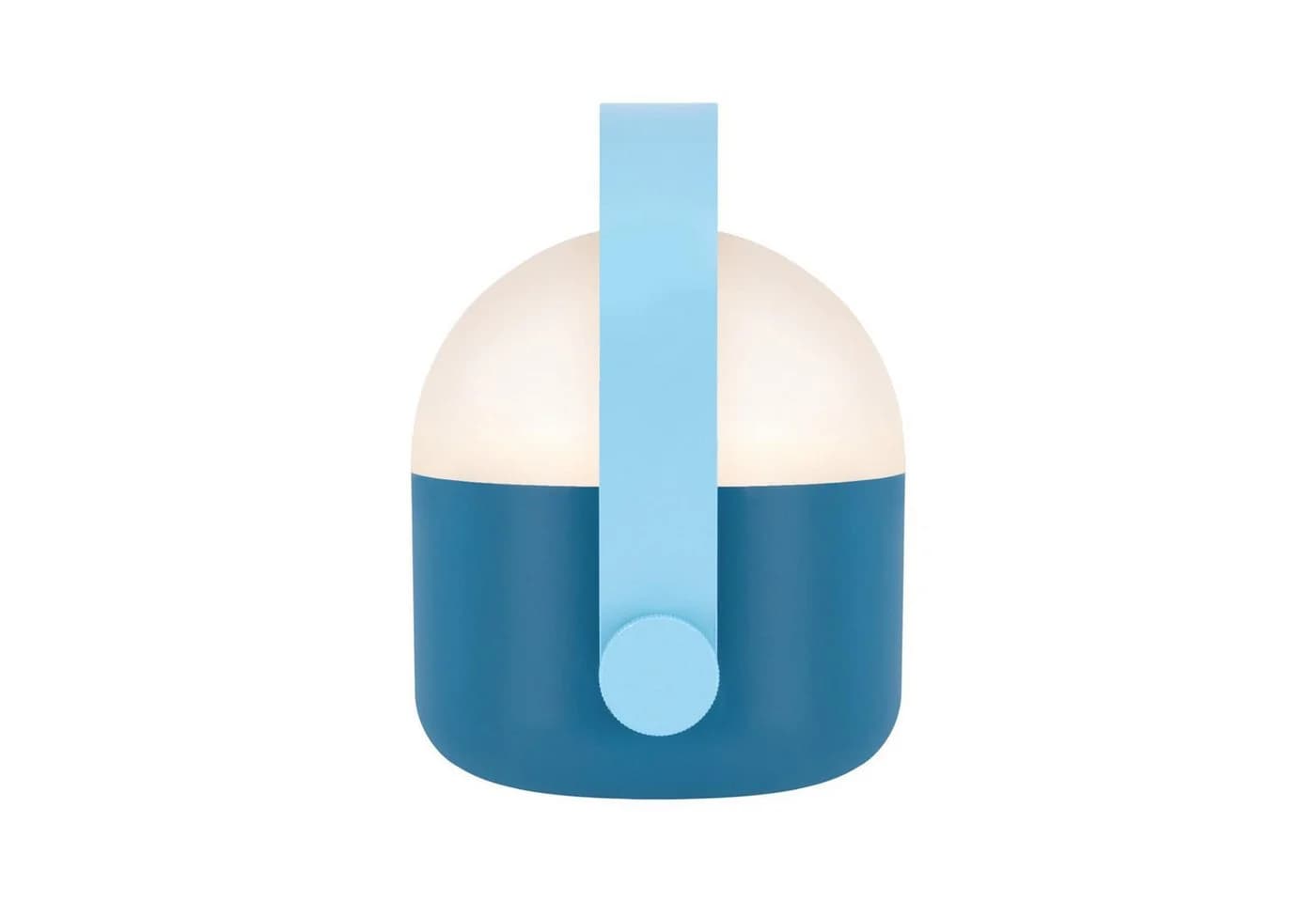 Remember LED Tischleuchte Ole Blau mit farbenfrohem Design - Bild 3
