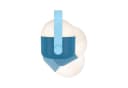 Remember LED Tischleuchte Ole Blau mit farbenfrohem Design Bild 4