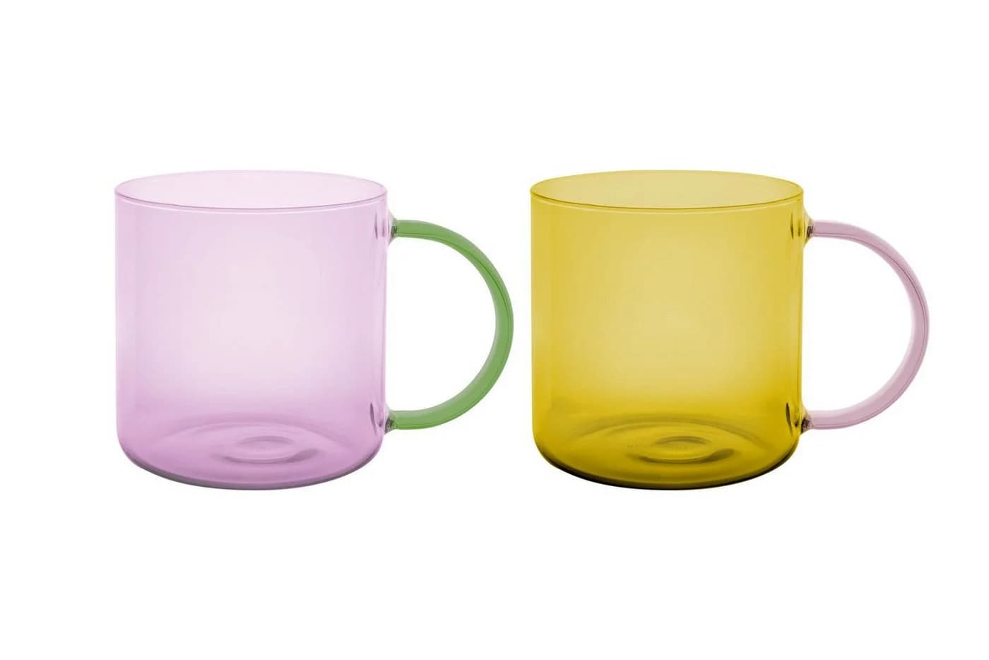 Remember Glasbecher FRED 2er-Set rose-yellow - Bild 2