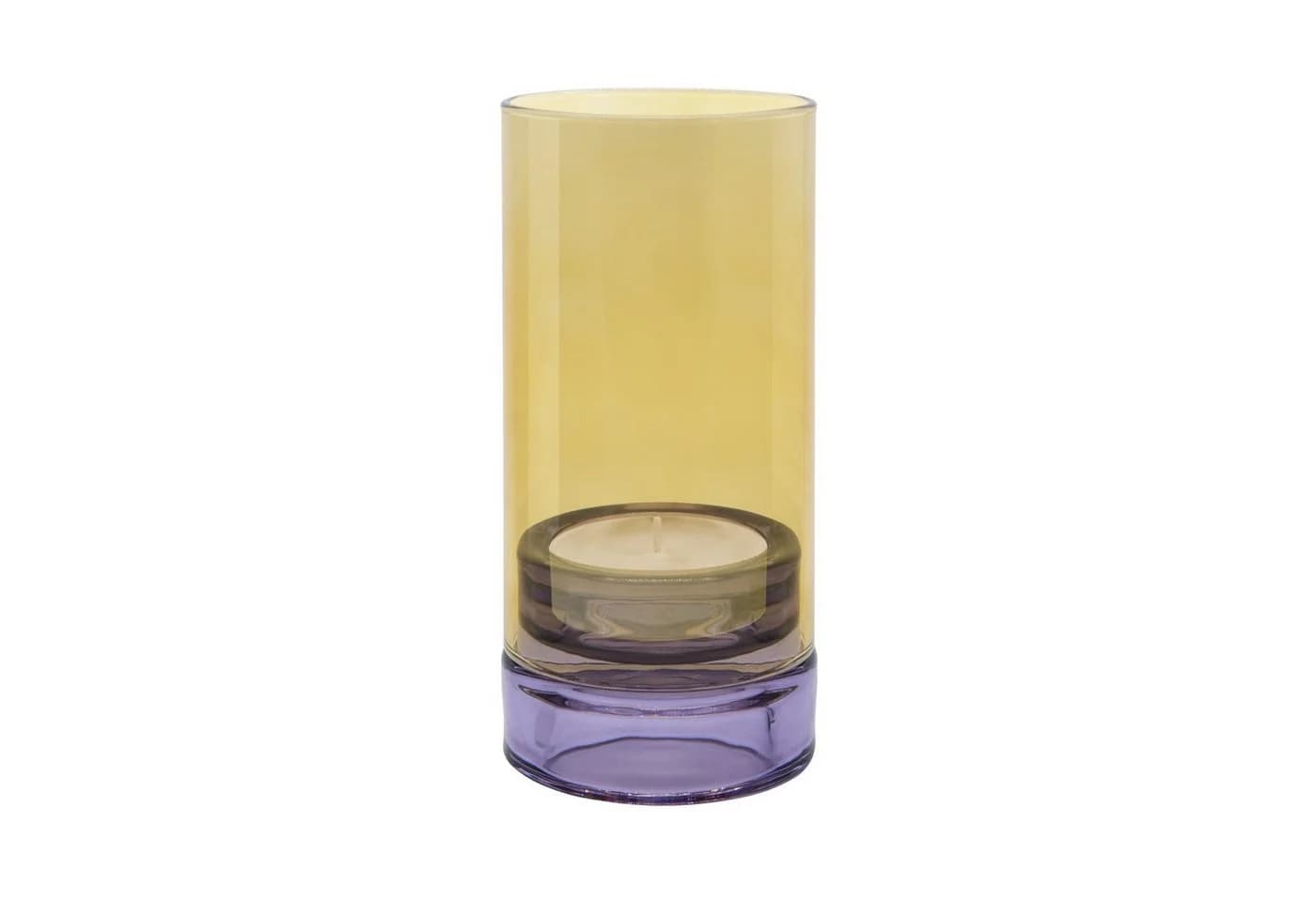 Remember Windlicht LYS Lilac Color-Blocking-Design - Bild 2