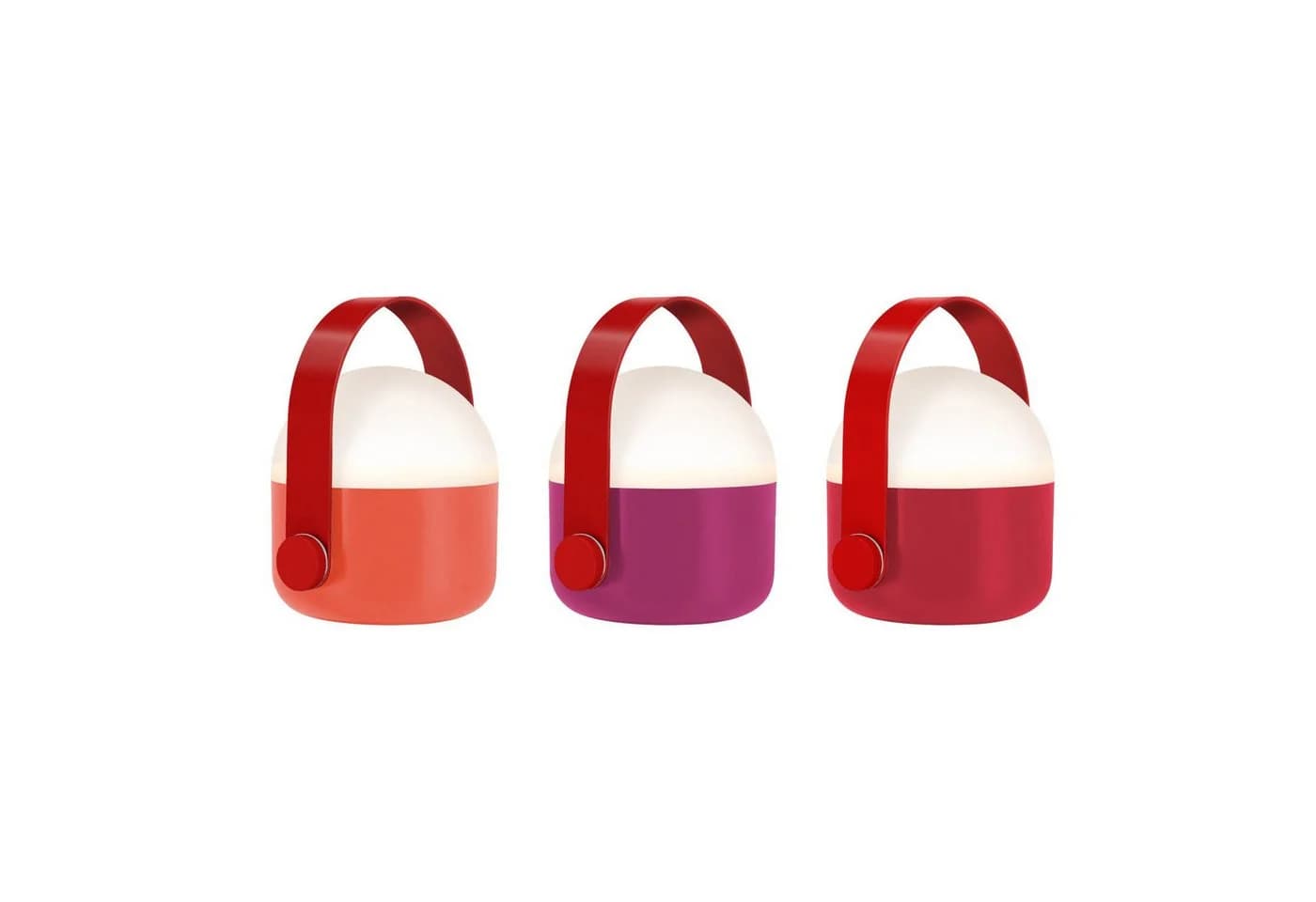 Remember LED Tischleuchte Ole Mini Rot 3er Set - Bild 2