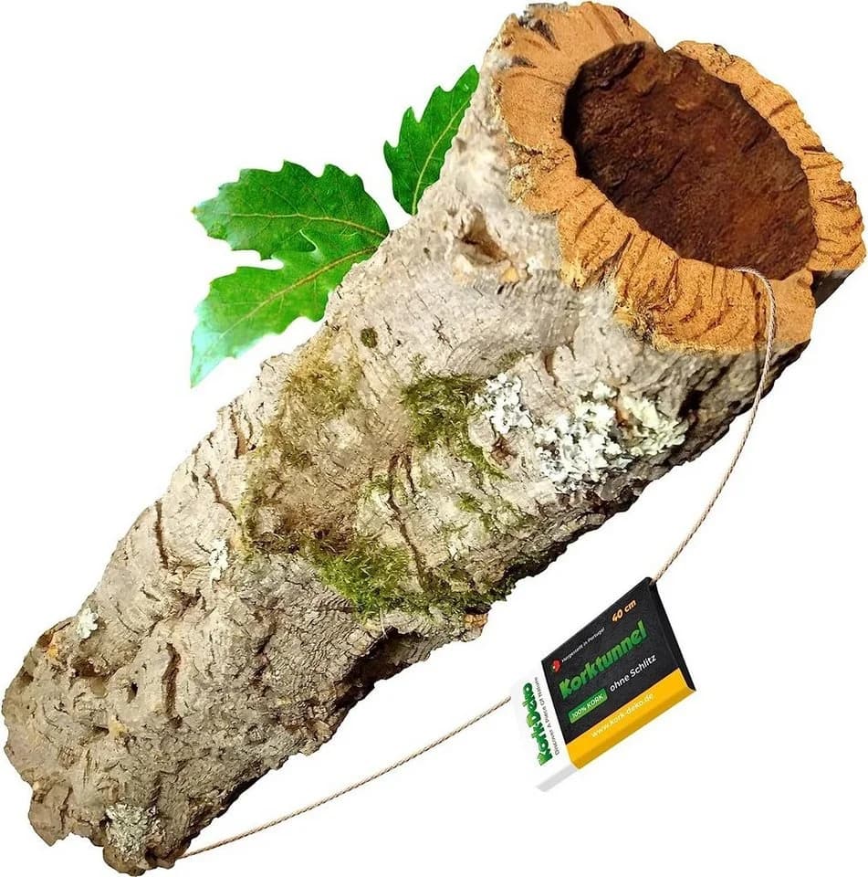 Kork-Deko.de Korkrinde Röhre Terrarien Deko Basteln - Bild 2