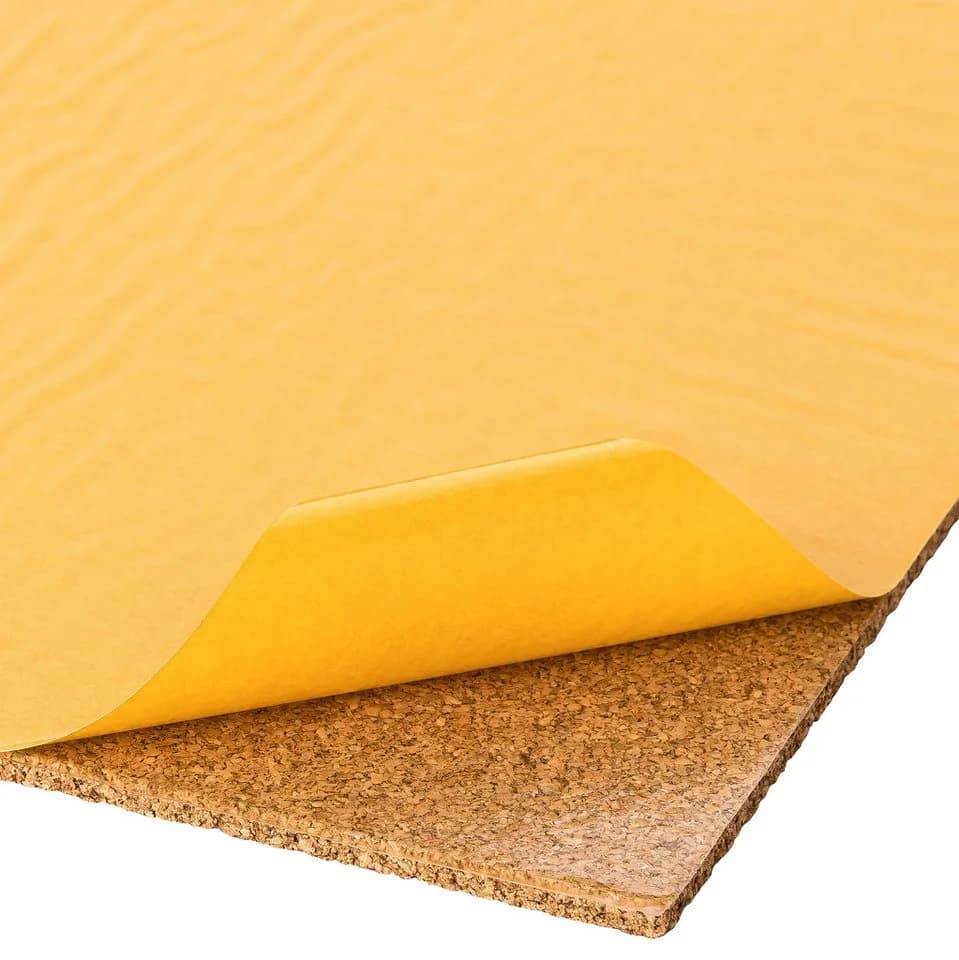 Kork-Deko.de Selbstklebende Korkplatte 90x60 cm mit Klebefolie