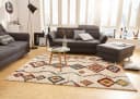 HANSE HOME Hochflor-Teppich Geometric Creme Bild 2