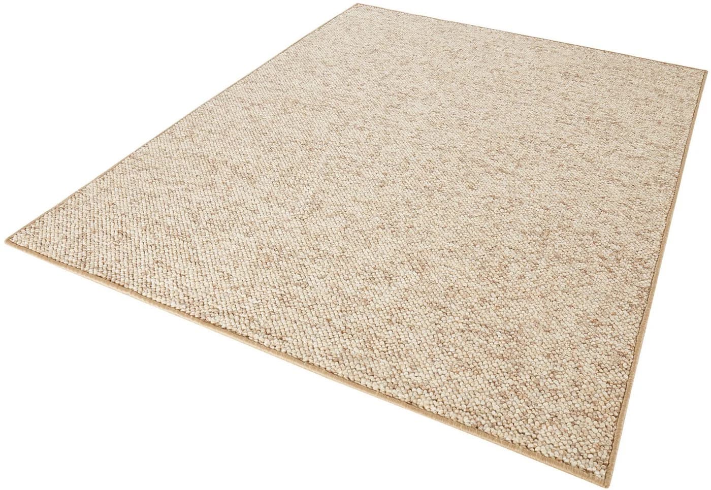 Skandinavischer Teppich im Flachgewebe-Stil, beige und braun - Bild 4