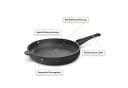 Hoffmann Germany Fischpfanne 38x28 cm mit Deckel Aluguss Antihaft Bild 1