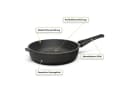 Hoffmann Germany Bratpfanne Schmorpfanne Ø 28 cm mit Deckel Aluguss Bild 1