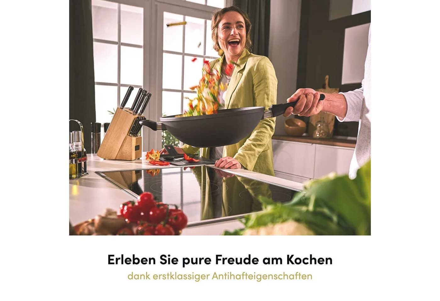 Hoffmann Germany CLASSIQ Pfannen-Set 6-tlg. Aluguss Schwarz Antihaft - Bild 4