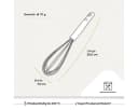 Hoffmann Germany Schneebesen Silikon Edelstahl 29 cm anthrazit Bild 1