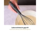 Hoffmann Germany Schneebesen Silikon Edelstahl 29 cm anthrazit Bild 5