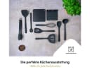 Hoffmann Germany Kochbesteck-Set 10-tlg. Schwarz Silikon Edelstahl Bild 1