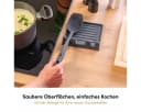 Hoffmann Germany 16-tlg. Küchenhelfer-Set Schwarz Silikon Edelstahl Bild 3
