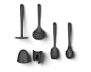 Hoffmann Germany Kochbesteck-Set 6-tlg. Silikon Schwarz Bild 2