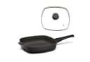 Hoffmann Germany STONIQ Viereckpfanne 28x28 Schwarz PFAS-frei Bild 2