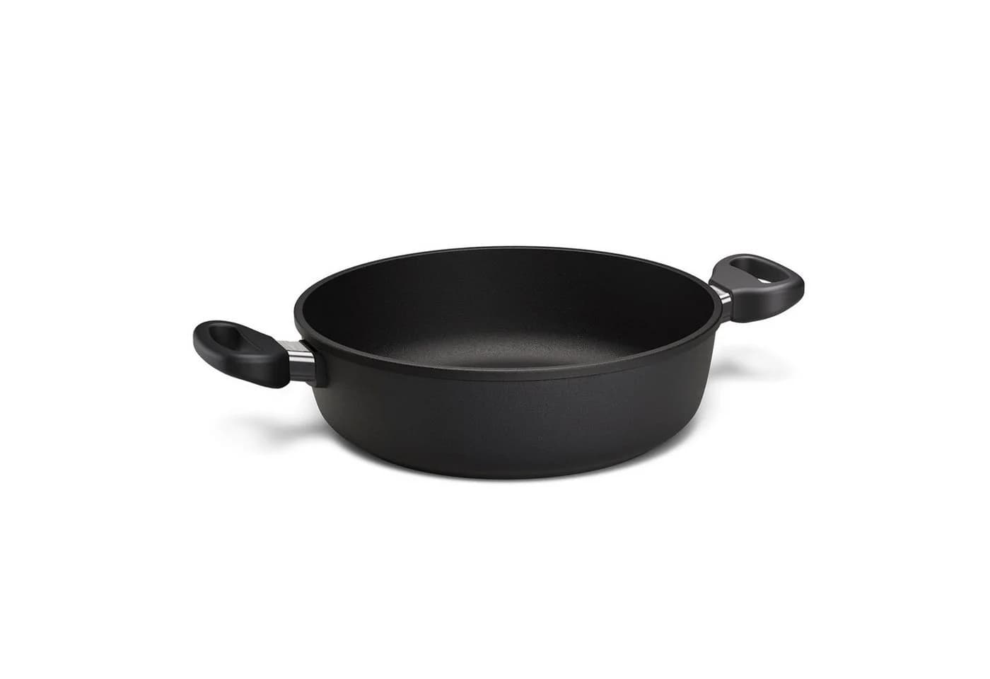 Hoffmann Germany STONIQ Schmorpfanne Ø 28 cm PFAS-frei Aluguss Schwarz - Bild 2