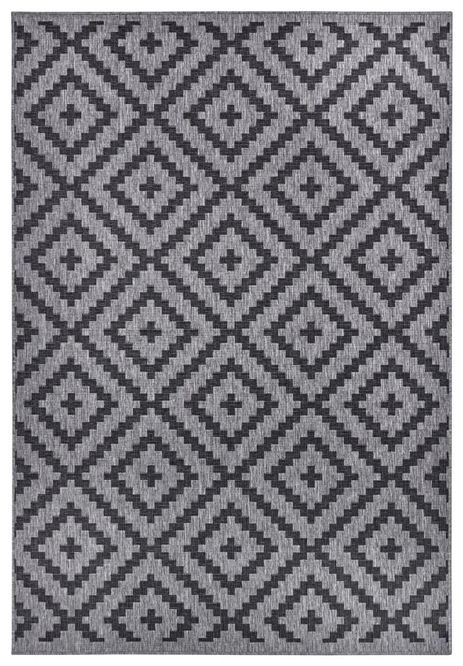 OTTO HOME Ronda Wendeteppich Schwarz Anthrazit Geometrisches Boho Design
