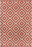 OTTO HOME Ronda Wendeteppich Orange Terra Creme Geometrisches Boho Design Bild 1