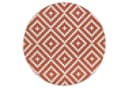 OTTO HOME Wendeteppich Ronda Orange Beige Geometrisches Boho Design Bild 1