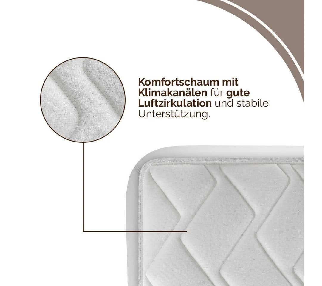 Di Quattro Komfortschaummatratze Airy Form 15 90x190 cm - Bild 4