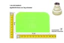 Muxel Teigschaber Set Bunt 12 Stück aus Kunststoff Bild 1