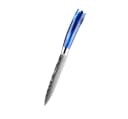 Muxel Universalmesser Edelstahl Damast-Stil Blau Bild 1