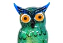 Aubaho Glasfigur Eule Vogel Dekoobjekt im Murano Antik Stil Bild 4