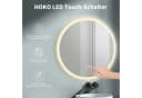 HOKO LED Badspiegel rund mit Beleuchtung, Anti-Beschlag und Memory-Funktion Bild 3