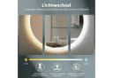 HOKO LED Badspiegel rund mit Beleuchtung, Anti-Beschlag und Memory-Funktion Bild 4