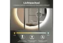 HOKO LED Badspiegel Schwarz Rund 60cm mit Touch-Sensor Bild 4