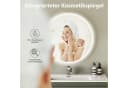 HOKO LED Badspiegel Schwarz Rund 60cm mit Touch-Sensor Bild 5
