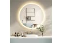 HOKO LED Badspiegel rund 80cm mit Touch-Schalter Bild 2