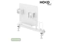 HOKO Schreibtischaufsatz Lochwand Organizer mit Haltern Bild 3