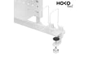 HOKO Schreibtischaufsatz Lochwand Organizer mit Haltern Bild 4