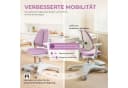 HOKO Kinderstuhl Höhenverstellbarer Ergonomisch Violett Bild 4