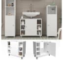 Vicco Waschbeckenunterschrank Fynn Weiß Modern Bild 2