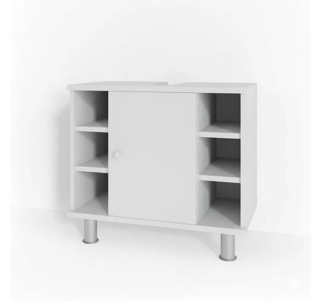 Vicco Waschbeckenunterschrank Fynn Weiß Modern - Bild 3