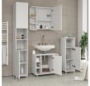 Vicco Waschbeckenunterschrank Fynn Weiß Modern Bild 5
