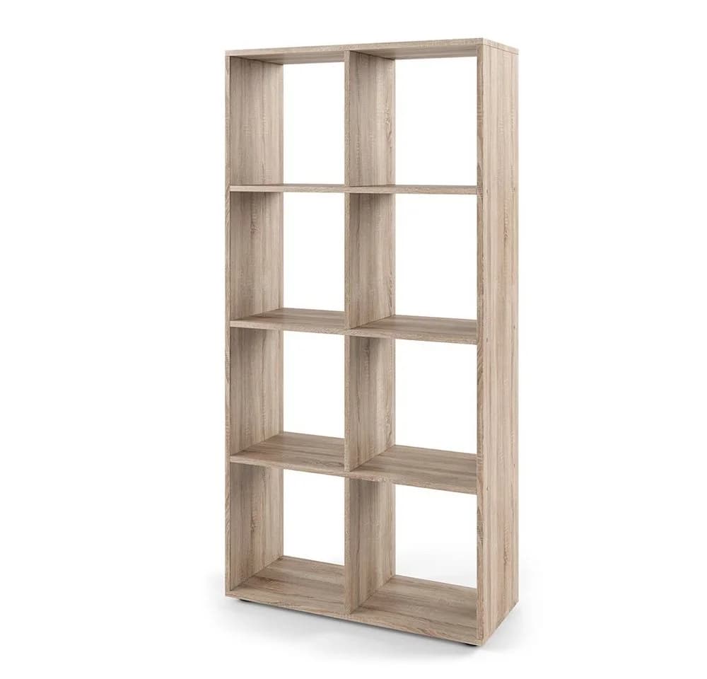 Vicco Raumteiler Scutum 8 Fächer Eiche Sonoma Bücherregal Standregal - Bild 2