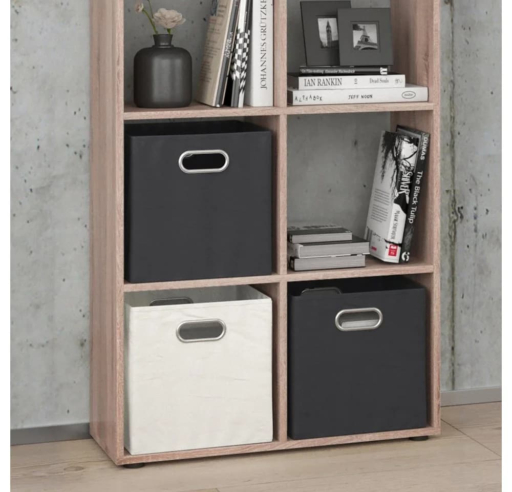 Vicco Raumteiler Scutum 8 Fächer Eiche Sonoma Bücherregal Standregal - Bild 3