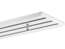 Gardineum Gardinenschiene 4-läufig Aluminium weiß/silber Bild 2