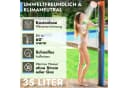 dirks-traumbad Gartendusche Solar 35L Schwarz mit Handbrause Bild 3